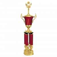 Troféu de Torneios e Campeonatos - Dourado & Vermelho