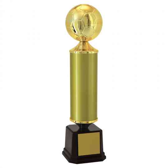 Troféu Dourado com Bola de Futebol 401451