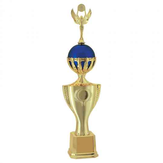 Troféu azul e dourado 401311