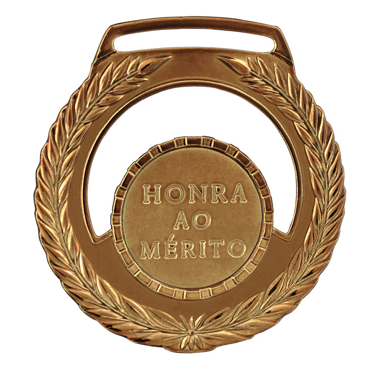 Medalha Redonda Honra Ao M Rito M Trof Us Friendz